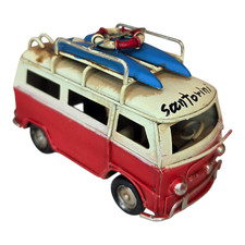 Vintage metal camper model - 4",
