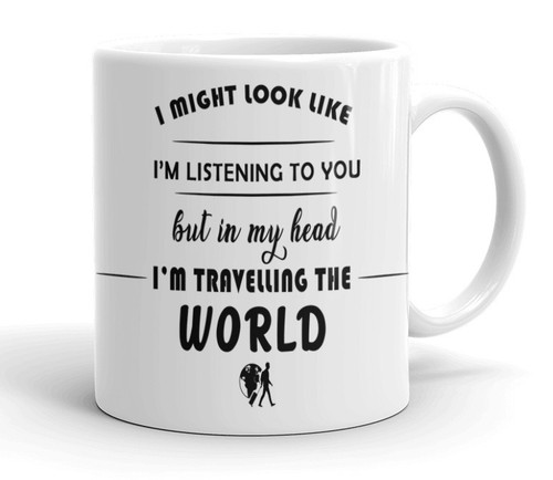 Funny head mug - funny, “in