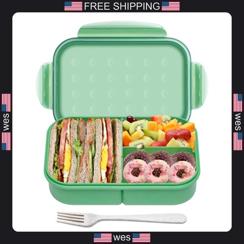 Wheat straw bento lunch box - wheat,