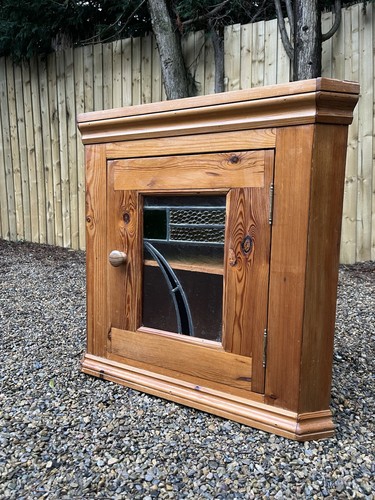 Vintage country pine corner - pine,