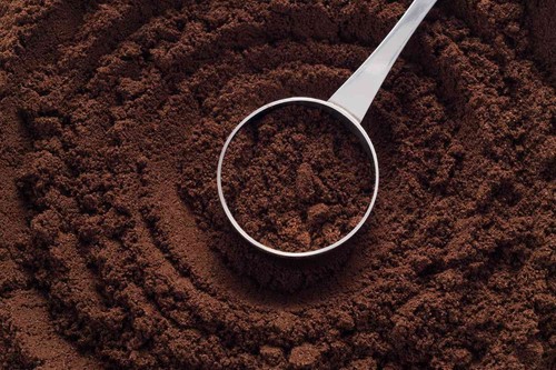 Used coffee grounds for - grounds, garden