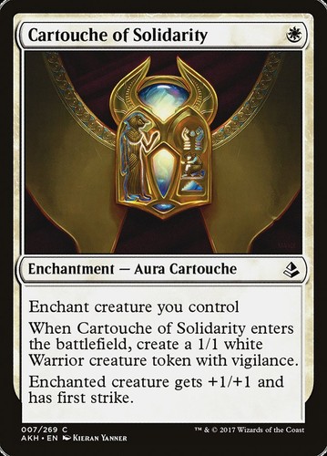 Mtg cartouche solidarity - 4x,