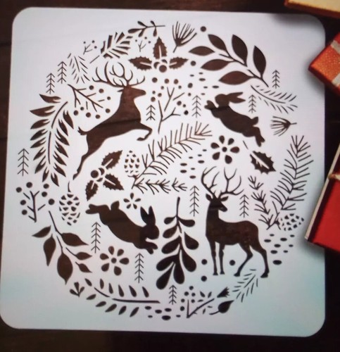 Large christmas forest design - forest,