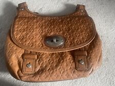 NEW Fossil Brown Leather Cross