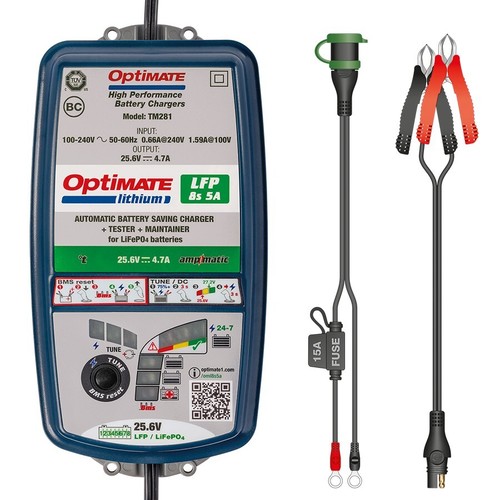Tecmate optimate lithium lfp - optimate,