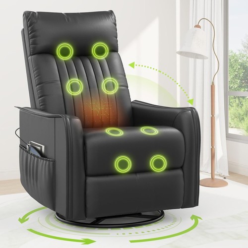 Massage recliner 1 sofa - recliner, 3-in-1