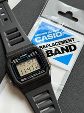 CASIO Vintage W-47 Rare LCD DIGITAL New Strap Excellent Condition 548