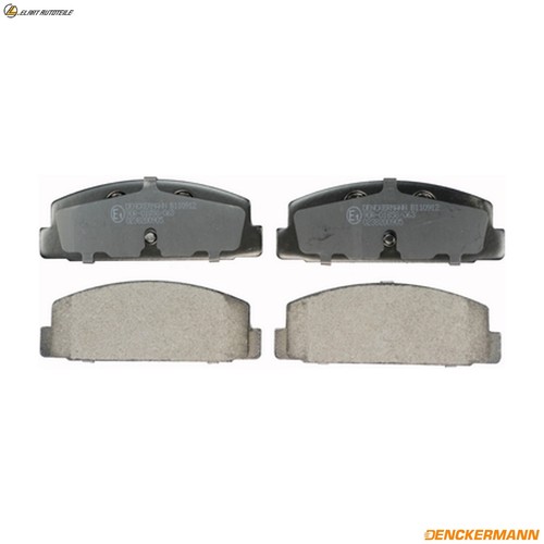 Brake pad set disc - pad,