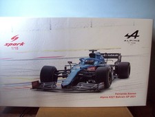 1/18 SPARK 18S580 ALPINE A521 BAHRAIN GP 2021 #14 FERNANDO ALONSO