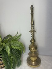 Vintage Tall Brass Candlestick