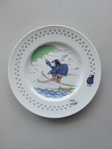 Paddington bear plate - bear,