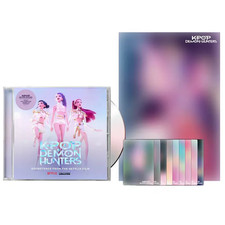 KPop Demon Hunters Soundtrack (hmv Exclusive) Poster + Photo Card CD Album