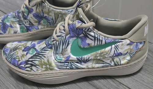 Nike solarsoft moccasin floral - solarsoft,