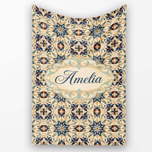 Soft fleece blanket intricate - blanket,
