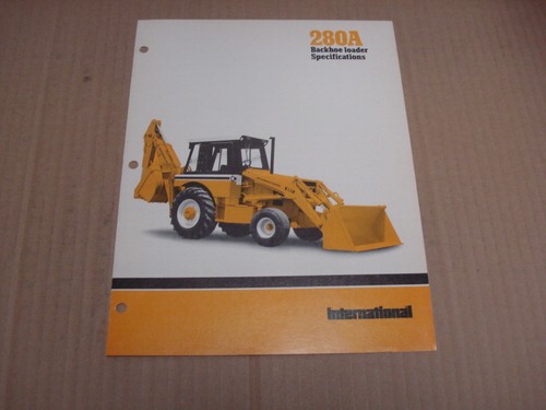 International 280a backhoe - 280a,
