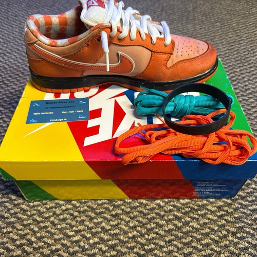 Orange lobster dunk - orange, low