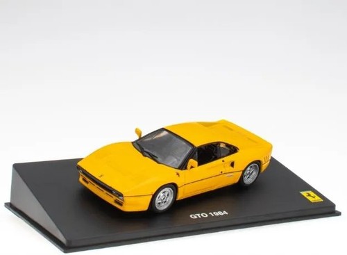 Ferrari gto 1984 yellow - ferrari,