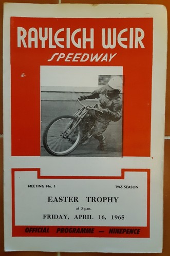Rayleigh speedway programme - rayleigh,