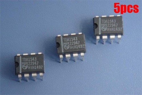 5pcs tda1543 dual bit - tda1543, 16-bit