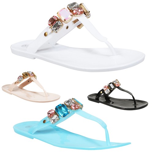 Womens jelly flip flops - womens,