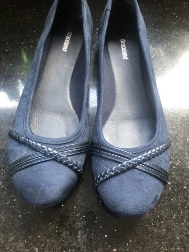 Graceland navy suede effect - -,