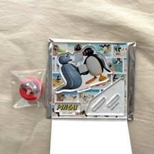 PINGU acrylic stand can badge