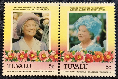 Tuvalu stamps queen mother - stamps,