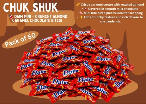 Daim mini chocolate - daim, milk