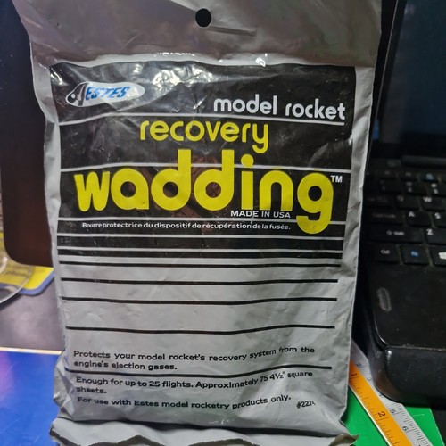 Estes rockets recovery wadding - estes,