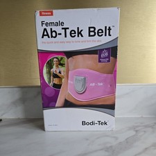 Bodi-Tek Female Ab-Tek Belt Abdominal Muscle Trainer EMS - Boxed - Tested