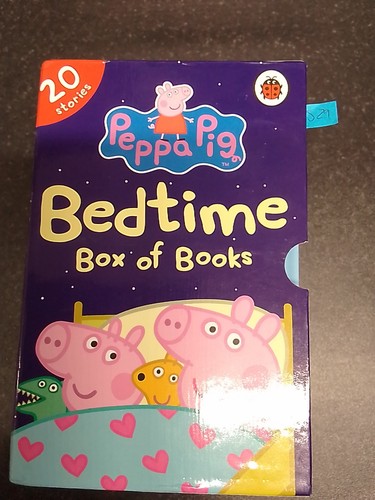 Peppa pig bedtime box - pig, books