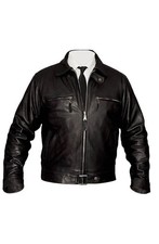 Steerhide Leather Flight Coat BF-109 Luftwaffe Fighter Jacket