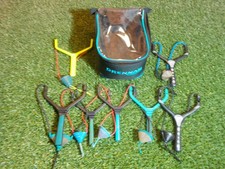 Middy Drennan match catapults in Drennan bag used tackle fishing set up