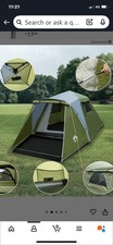 NEW Night Cat 2-4 person pop up tent (never unpacked & never used)
