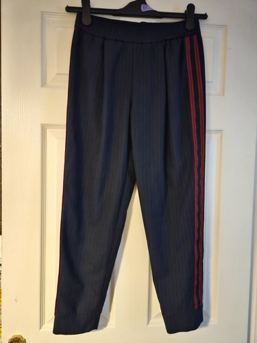 Zara basic pinstripe - basic, trousers