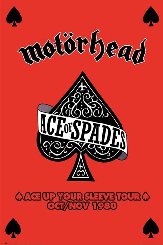 Poster motorhead ace spades - motorhead,