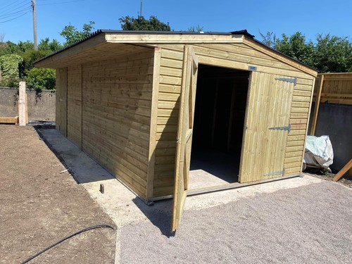 12ft x24ft heavy duty wooden - 12ft,