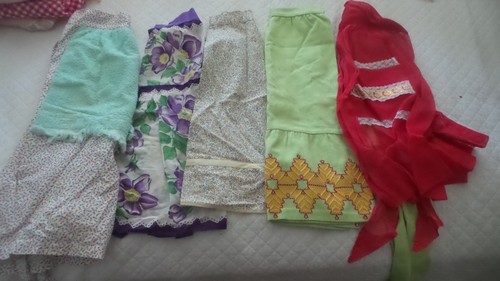 Lot vintage half - lot, aprons