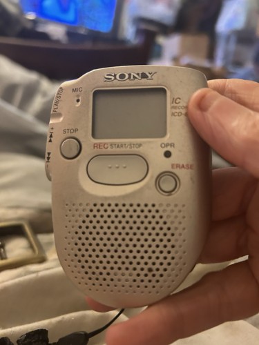 Sony voice recorder - sony,
