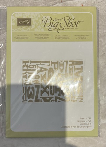 Stampin sizzix big shot - up,