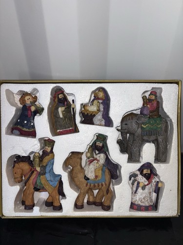 Nativity set large carved - large,