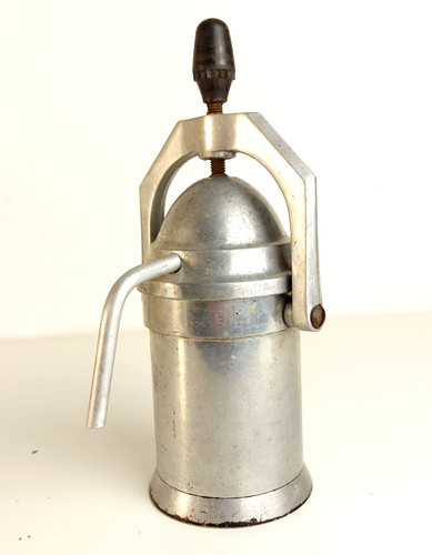 Vintage stove top espresso - top,