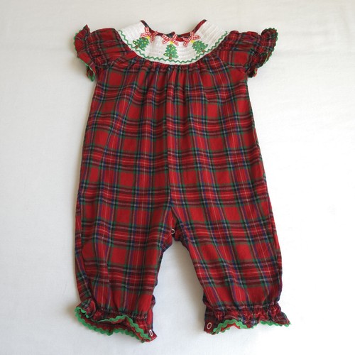 Lil cactus red - green, tartan