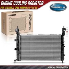 Engine Cooling Radiator for Vauxhall Opel Meriva A X03 03-10 1.4 1.6 1.8 63096