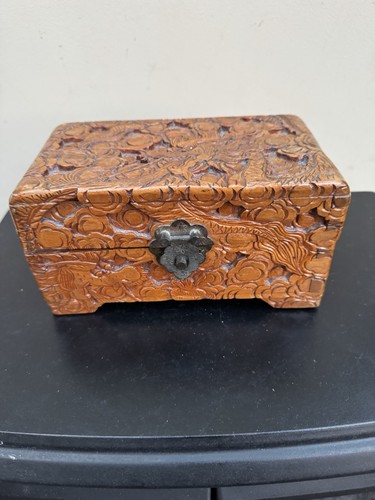 Vintage chinese camphor - chinese, dragon