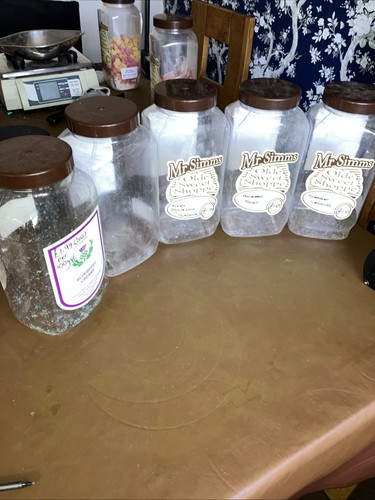 Empty 3kg sweet jars - 5x,