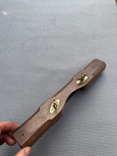 Vintage wooden brass - wooden, &