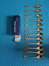 Antique Gold Plated Spoons