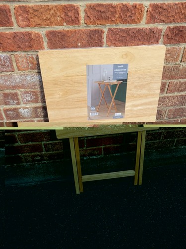 Folding snack table - folding,