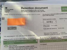 Registration Number on